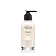 evanhealy lait nettoyant lavande bleue: purification douce pour peaux sensibles au quotidien.