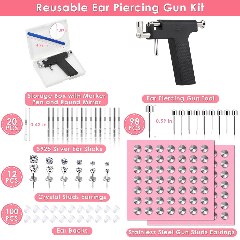 Évatage boucles cristal en 6 tailles pour différents looks.