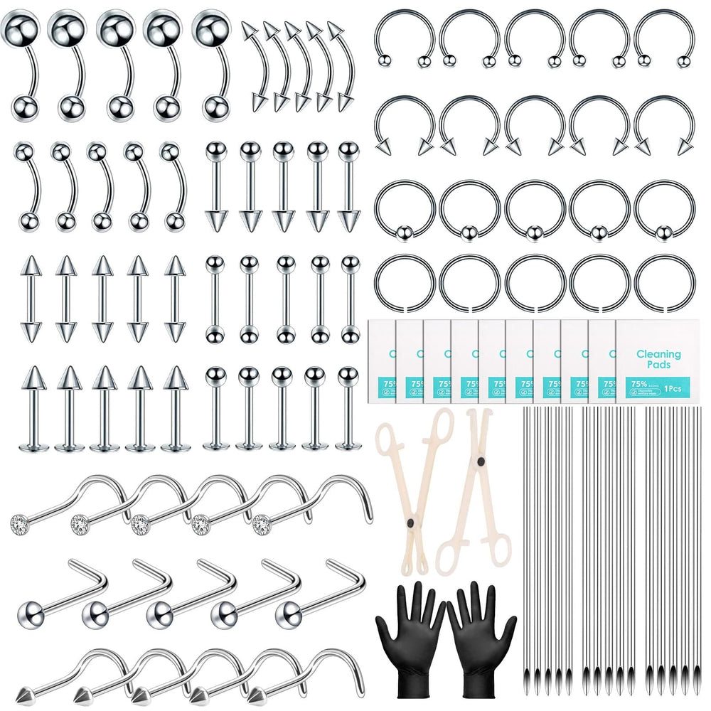 Kit Evatage complet pour tous les piercings, prêt à l’emploi.