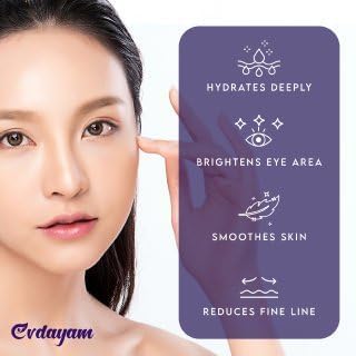 Evdayam bâton yeux gonflement: apaise les poches sous les yeux.