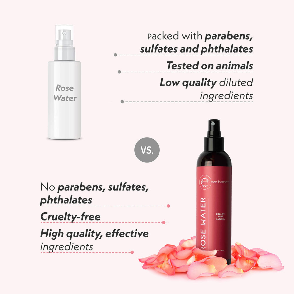 Eve Hansen Eau de Rose : soin cheveux hydratant pour longueurs et cuir chevelu.
