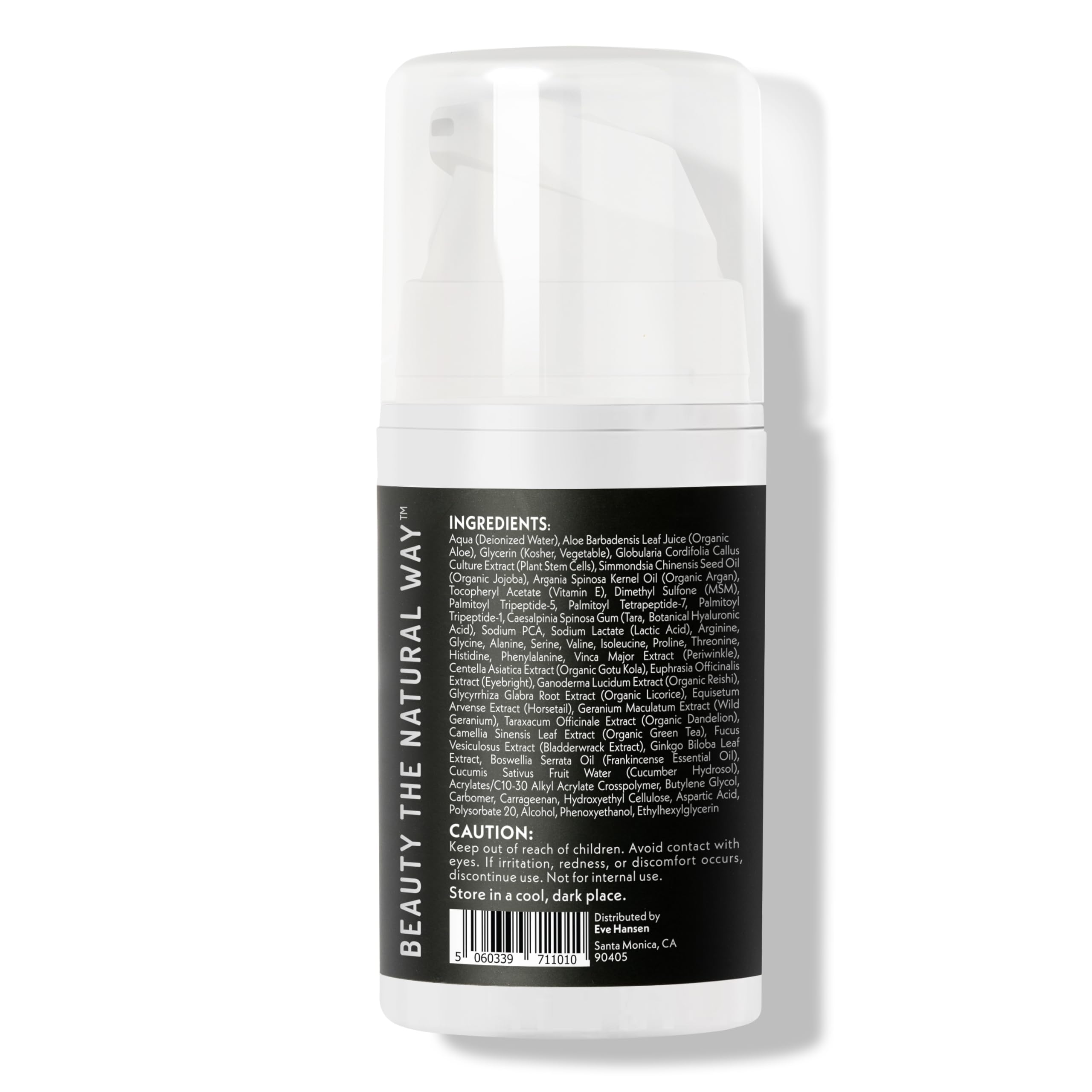 Eve Hansen Eye Gel with peptides emphasizes firming benefits around the eyes.