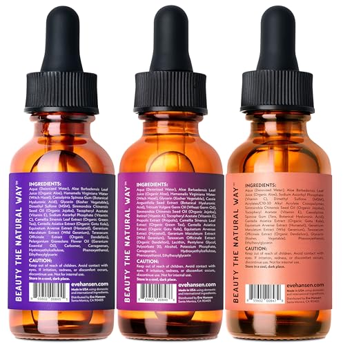 Sérum Eve Hansen acide hyaluronique – hydratation en profondeur.