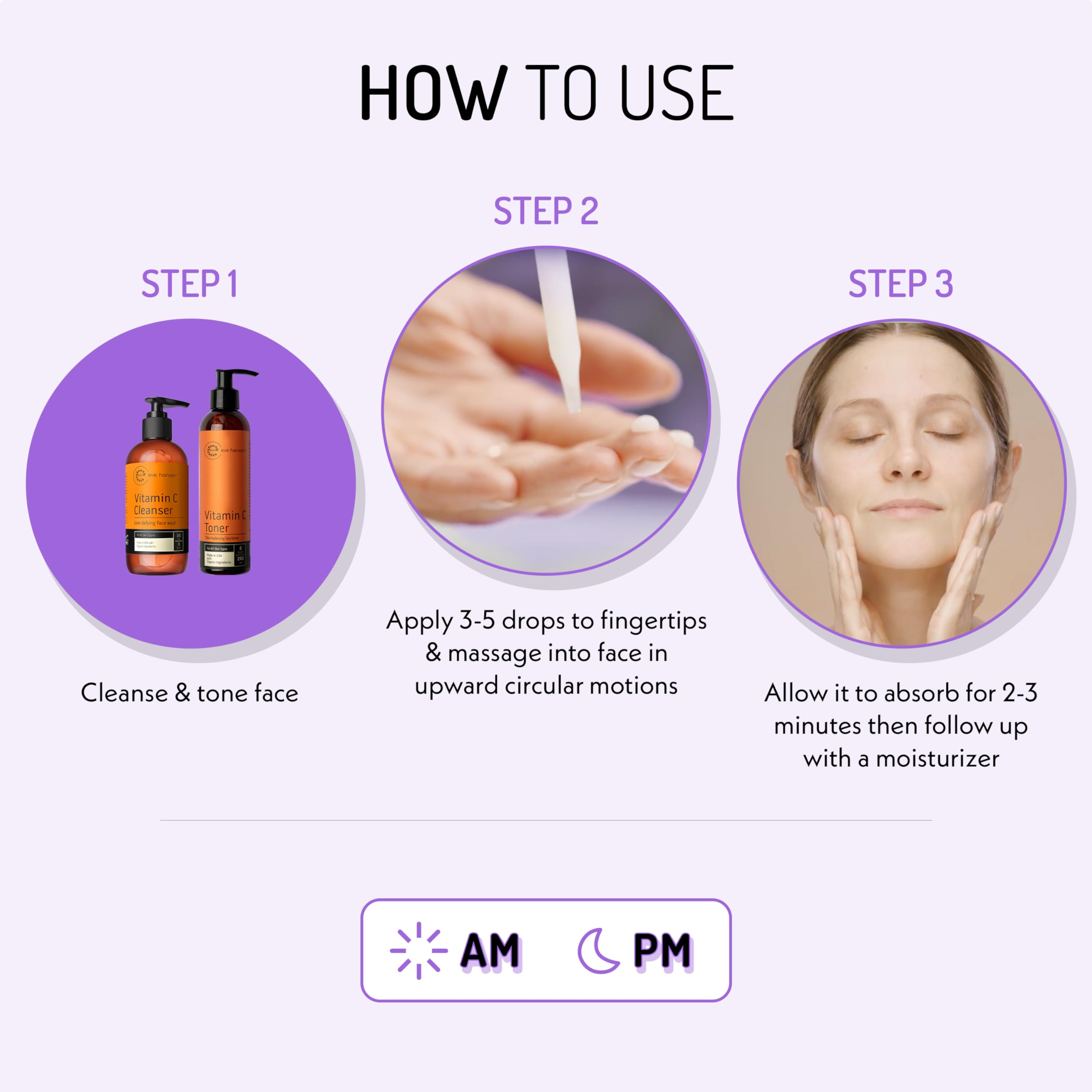 Formule Eve Hansen sans sulfates, parabènes ni phtalates