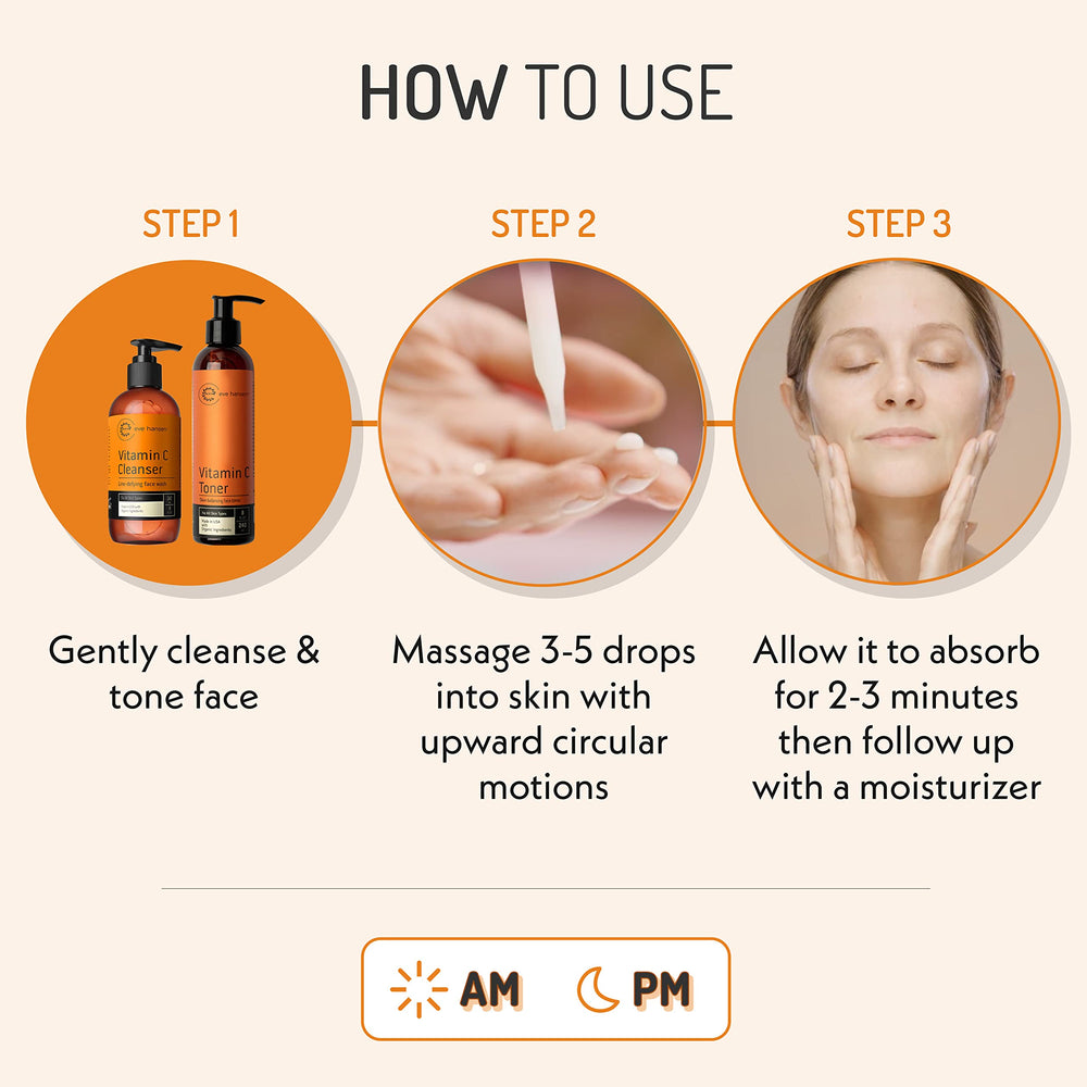 Sérum Eve Hansen Vitamine C: adapté à tous types de peau y compris sensibles