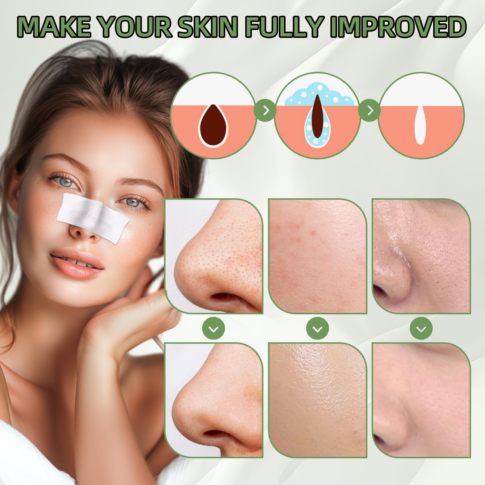 Eveellyn masque nettoyant profond éliminant les impuretés.