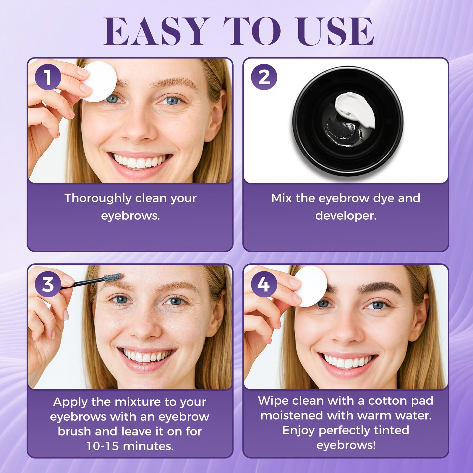 Test allergie derrière l’oreille avant usage Eveellyn