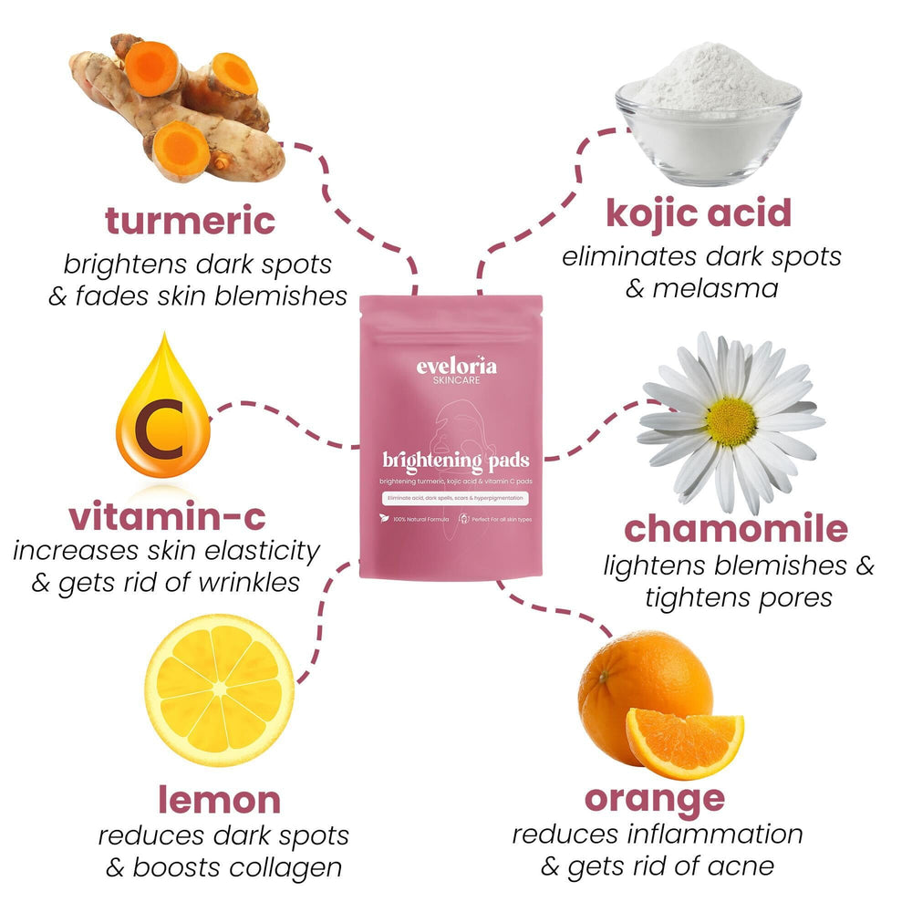 Texture douce des tampons Eveloria pour peau veloutée