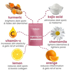 Texture douce des tampons Eveloria pour peau veloutée