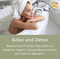 Evenbetternow Blessed Earth argile detox bain – bain lisse sans grumeaux, texture agréable et fluide