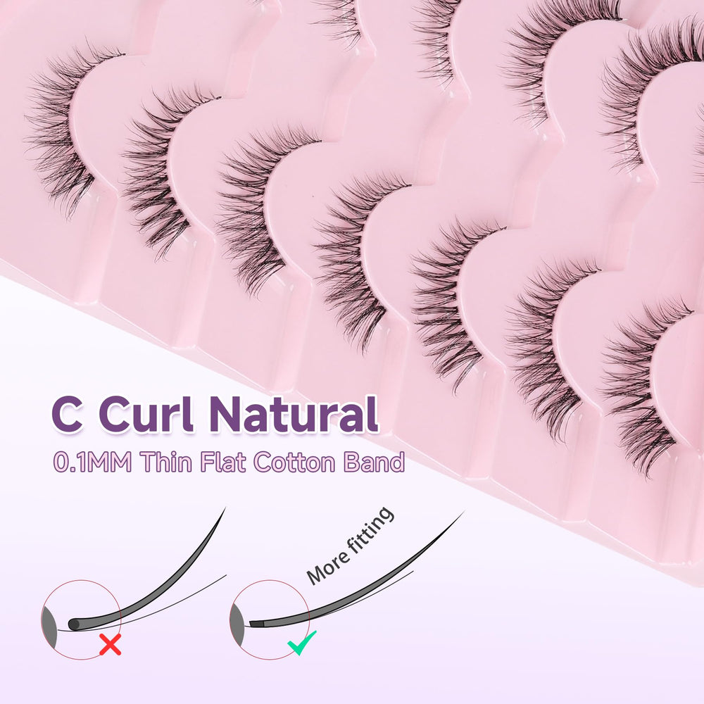 Eventill cils effet 3D wispy pour un regard plus ouvert.