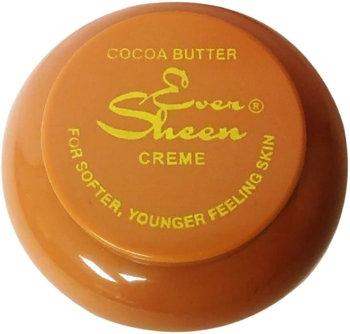 Ever Sheen Crème Beurre de Cacao dans le pot, hydratation durable pour la peau.