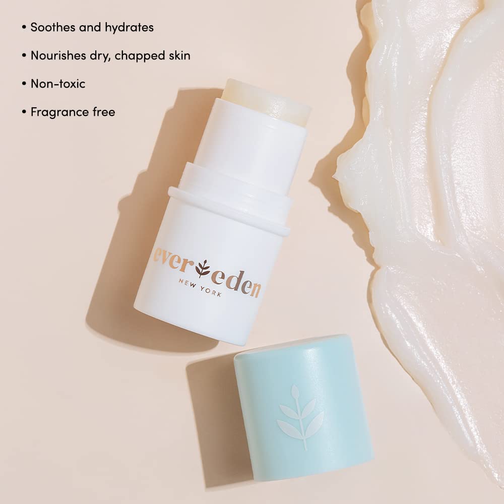 Evereden Baume à Lèvres Bébé, application douce pour bébé et peau autour de la bouche.