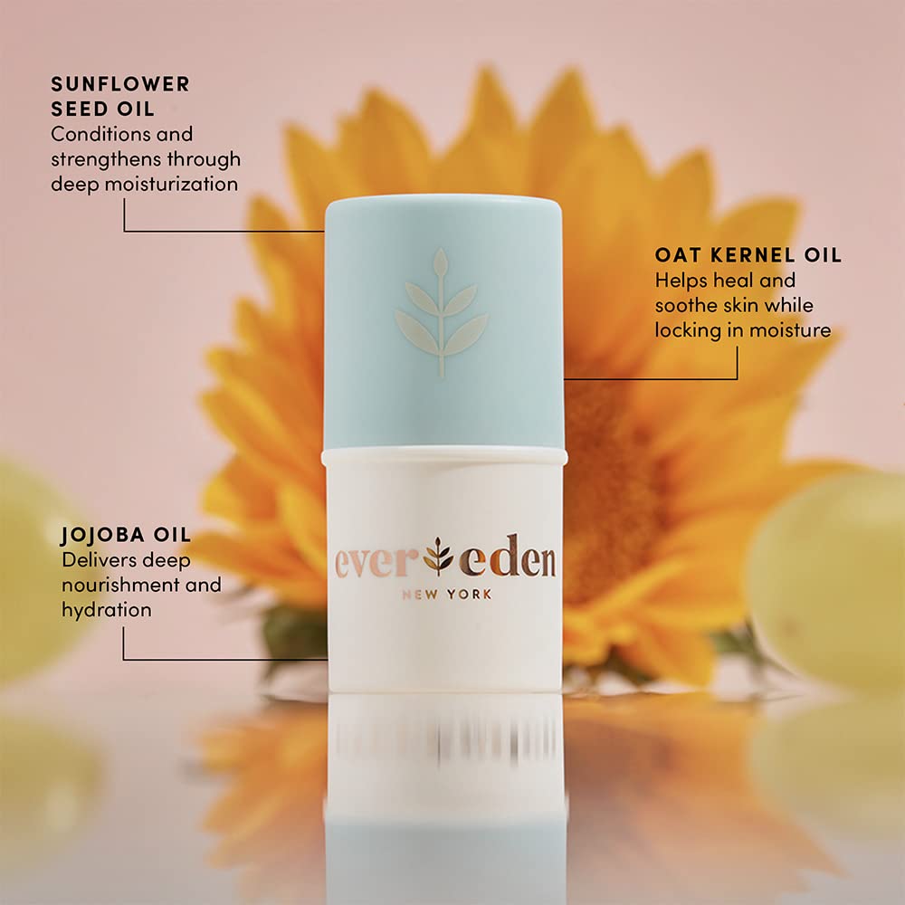 Evereden Baume à Lèvres Bébé, texture onctueuse adaptée aux lèvres sensibles et sèches.