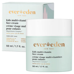 Evereden Crème Visage Enfants Melon Juice, flacon élégant pour peau sensible.