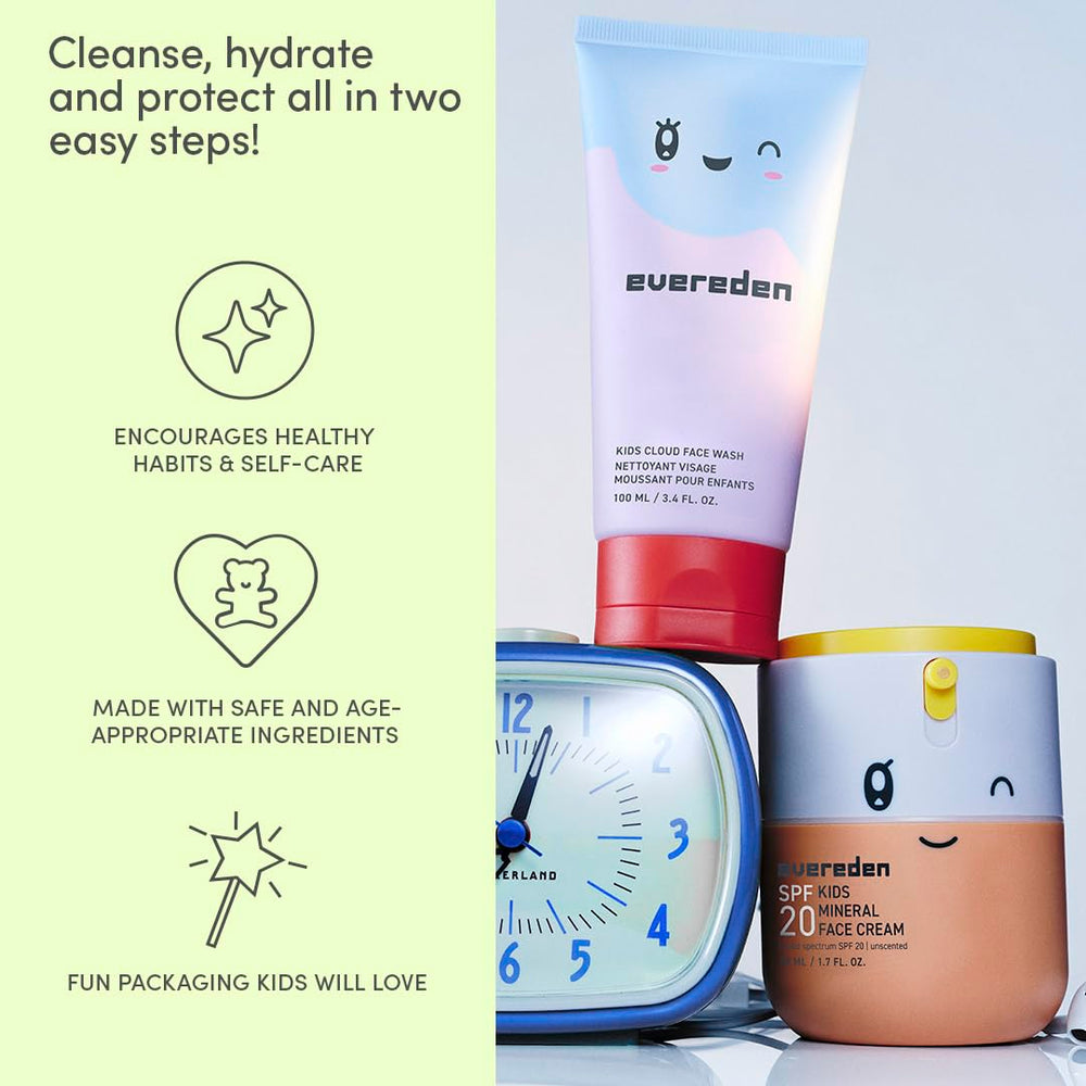 Evereden crème légère non comédogène, favorise une peau saine sans obstruer les pores.