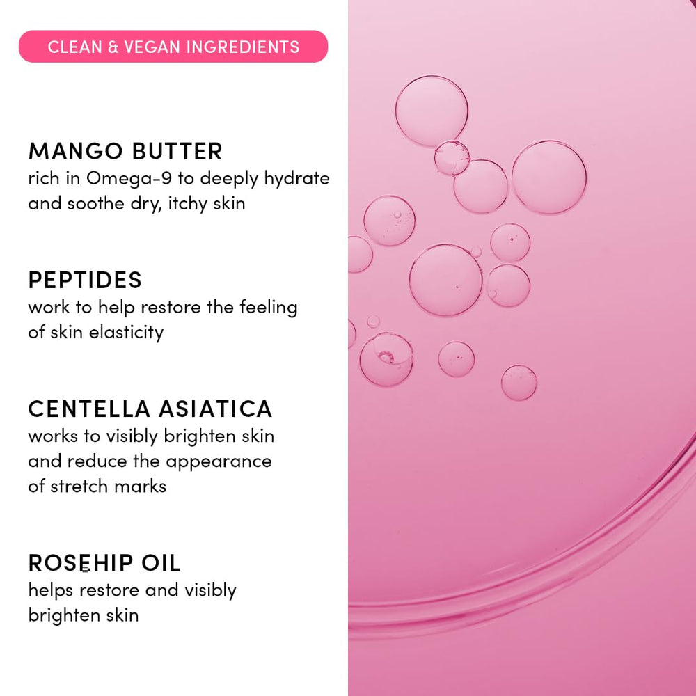 Evereden Crème Nourrissante Vergetures: peptides et extraits botaniques pour nourrir la peau.