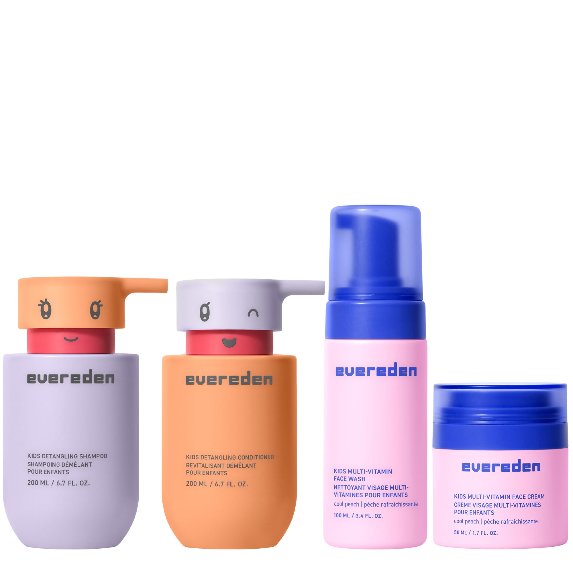 Evereden detanglant shampoing enfant, démêlage rapide et douceur capillaire.