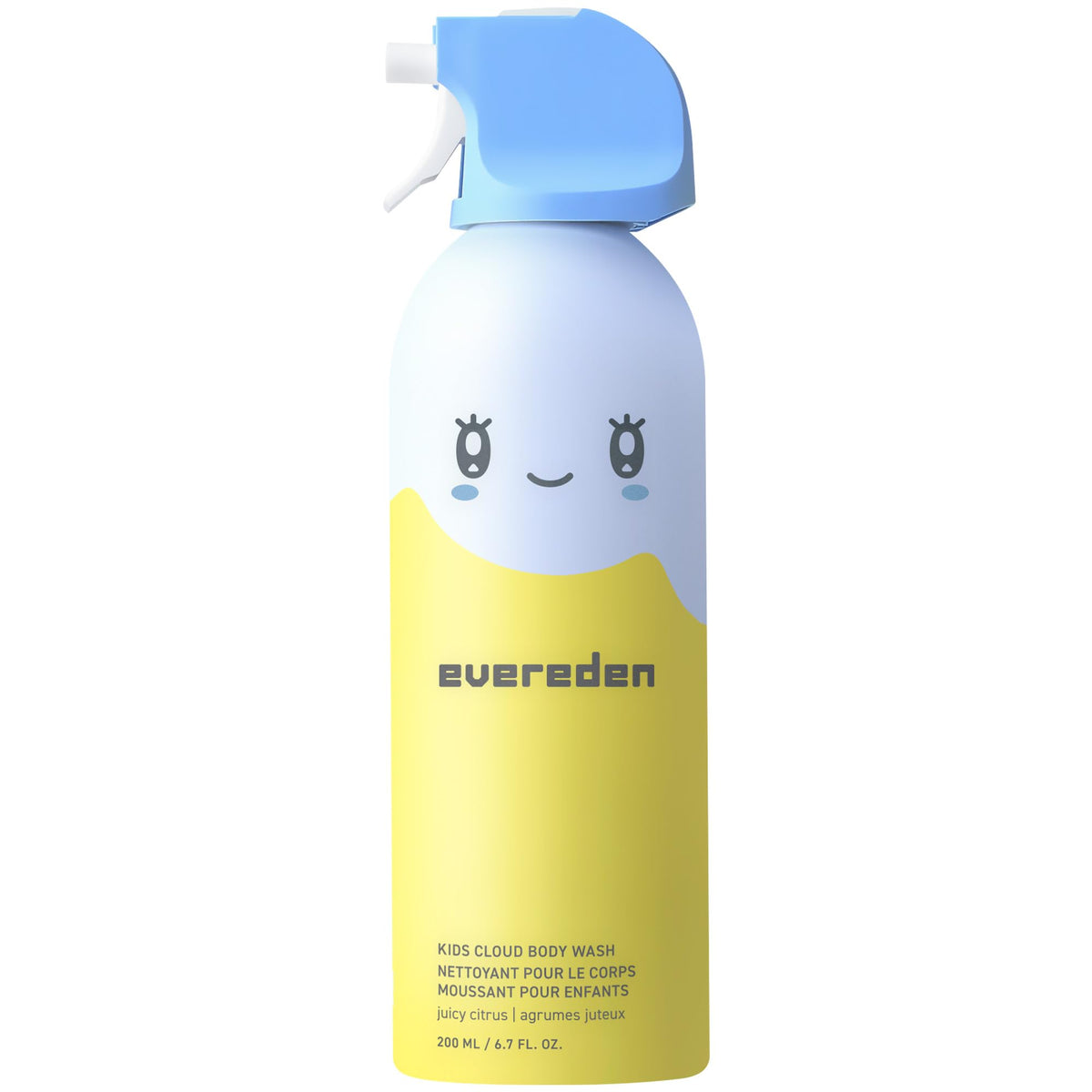 Evereden Enfants Nuage-Bain-Mousse: mousse légère pour le bain des tout-petits.