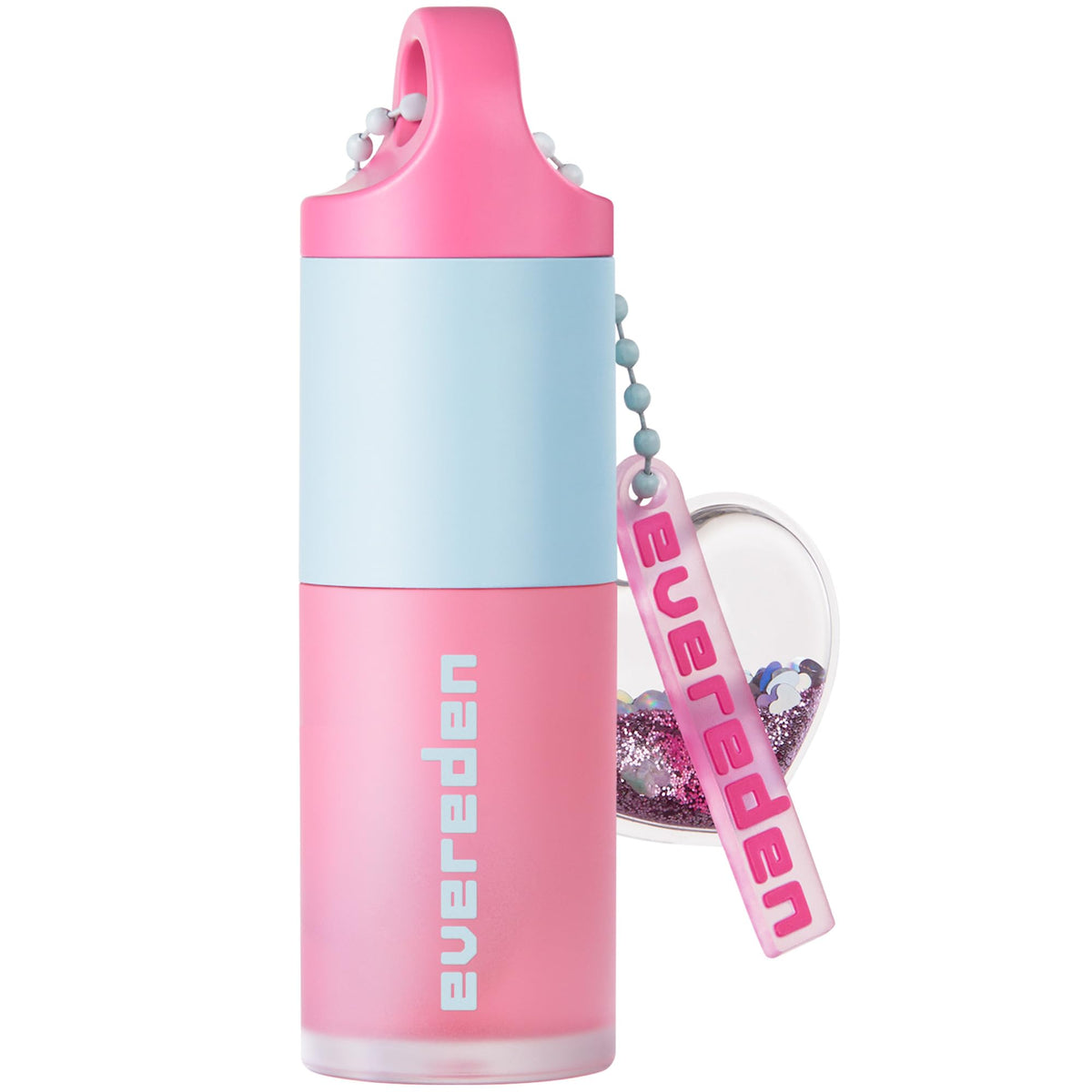 Evereden Sakura gloss lèvres sur bouteille lumineuse, hydratation légère et couleur délicate.