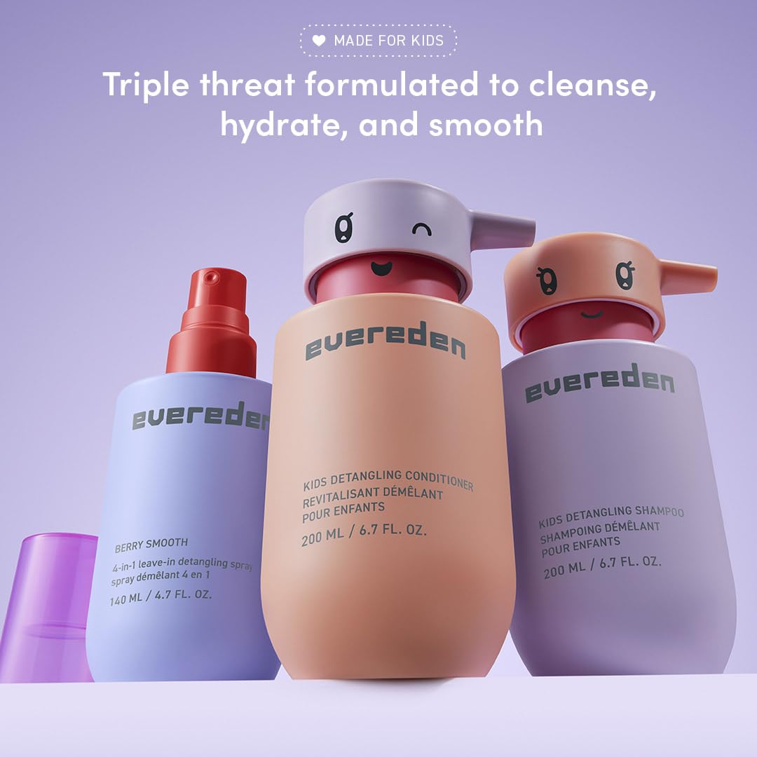 Formule vegan Evereden adaptée à une routine capillaire familiale