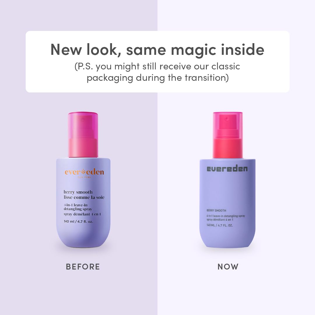 Evereden Detangler Spray: flacon fermé, sécurité et transport pratique