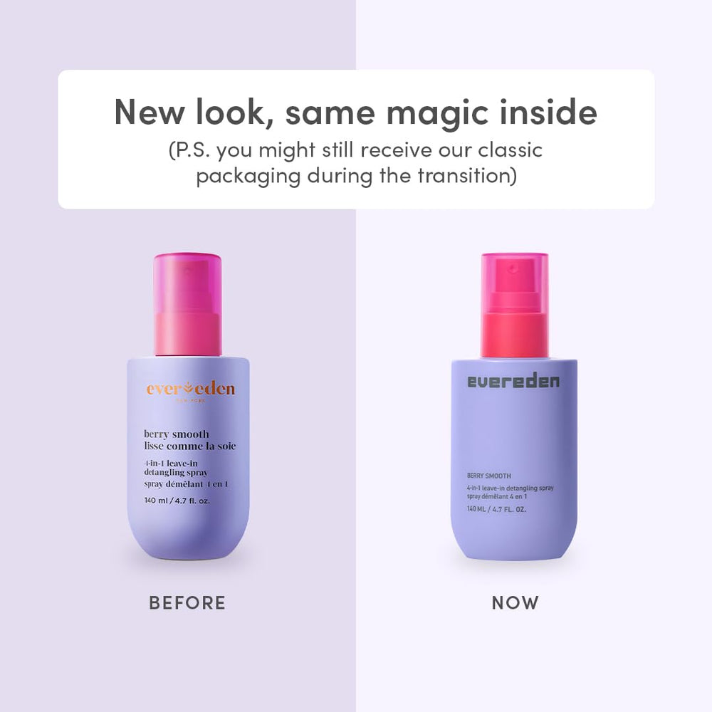 Evereden Detangler Spray: flacon fermé, sécurité et transport pratique