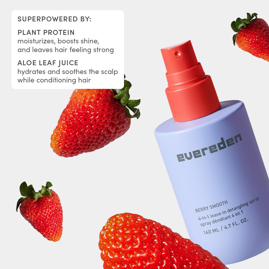 Evereden Detangler Spray: soin démêlant hydrate et protège sans alourdir