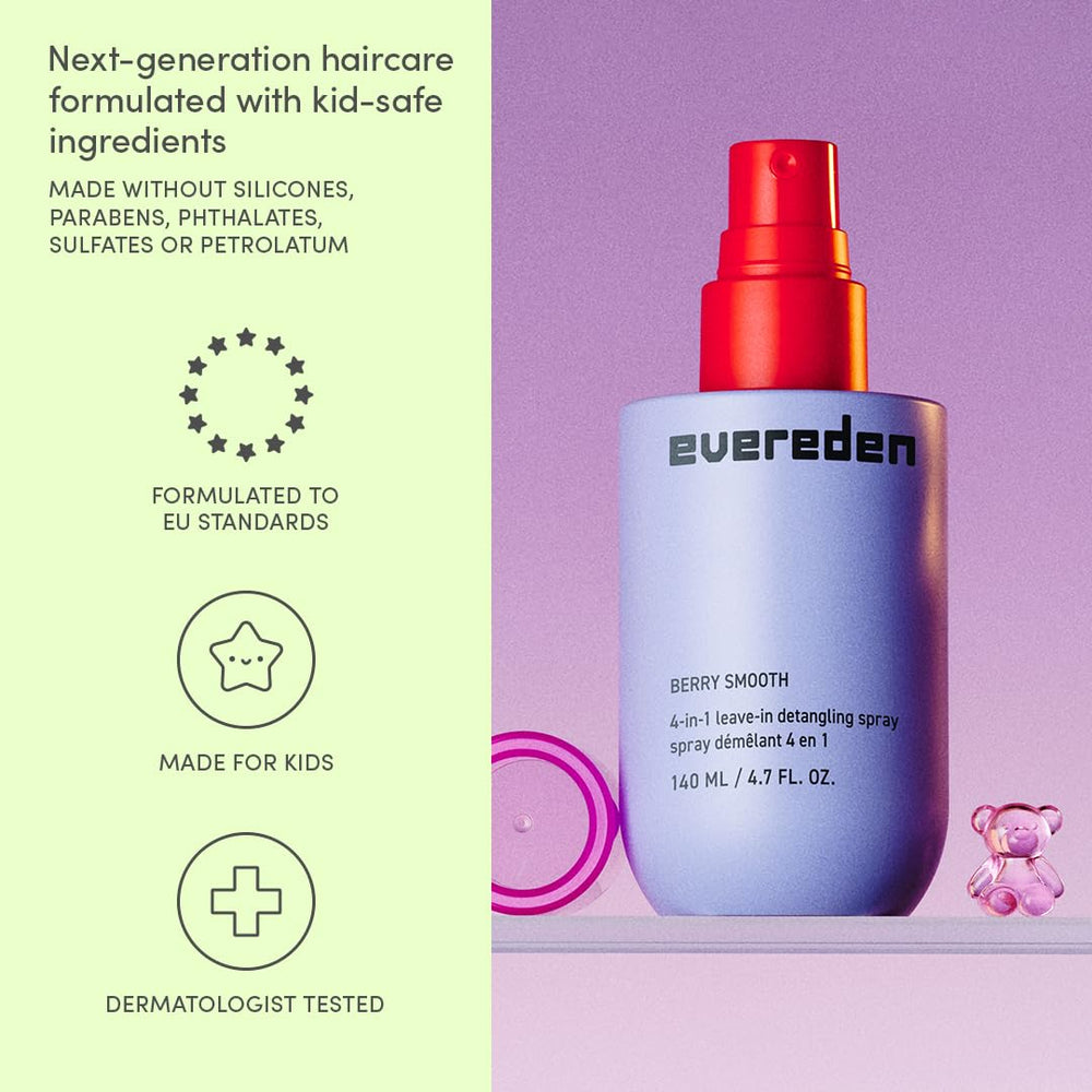 Evereden Detangler Spray: application rapide pour les matins pressés