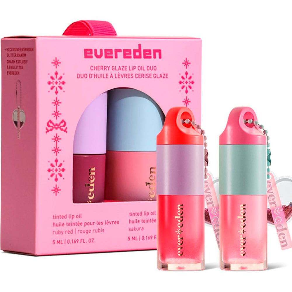 Evereden Kids Rouge Rubis: flacon rouge éclatant, hydratation douce.