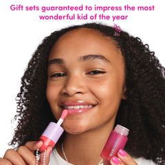 Evereden Kids Rose Sakura: flacon rose, couleur légère et hydratante.