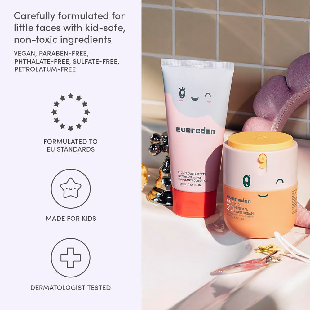 Evereden kit soin enfants – routine matin simple et efficace.