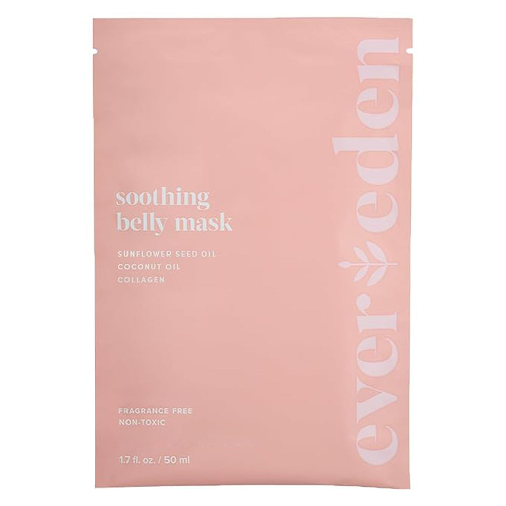 Evereden Masque Ventre apaisant offrant hydratation intensive pendant la grossesse.