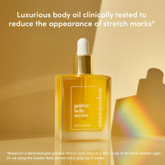 Evereden Sérum Ventre Doré — huile de marula, nourrissante et légère.
