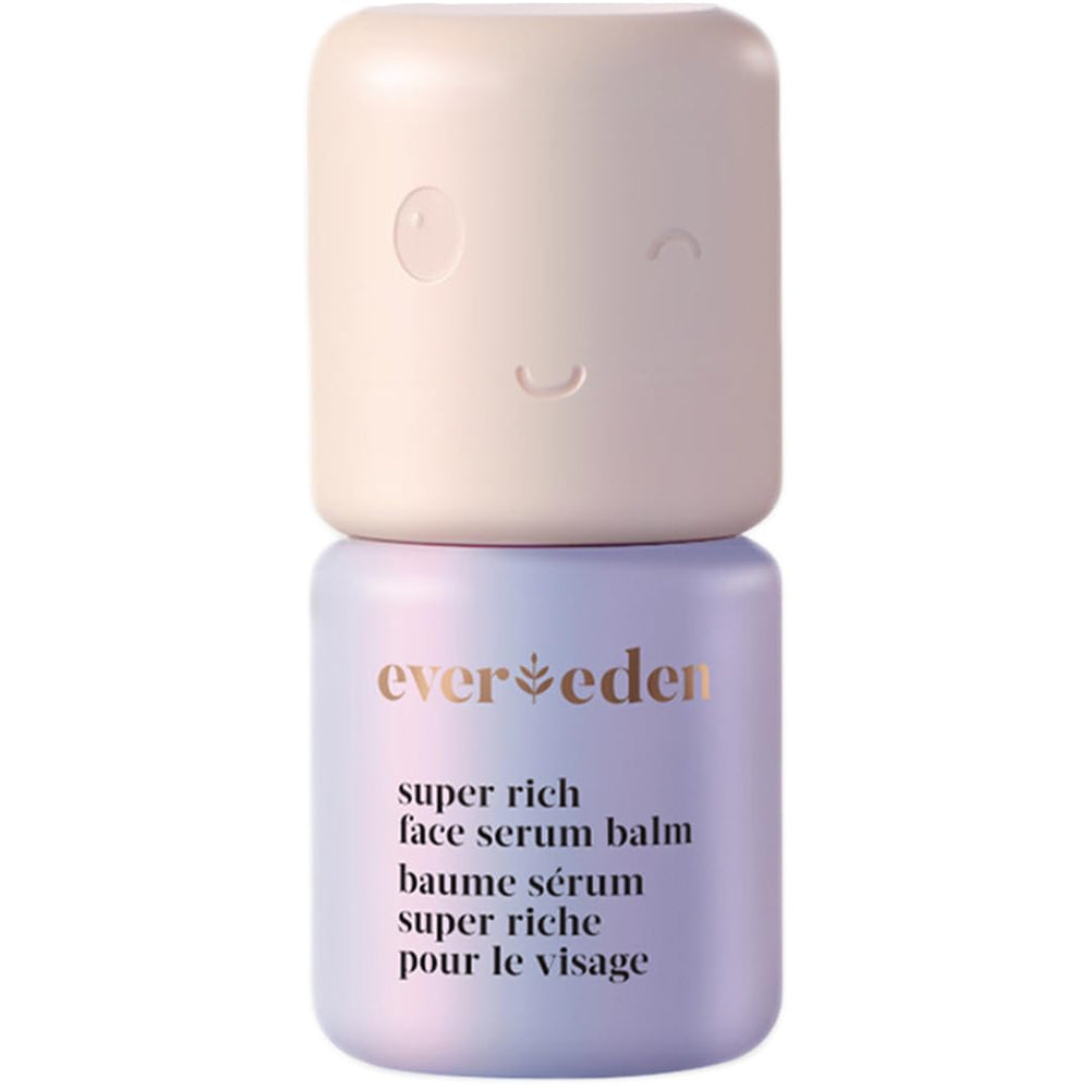 Evereden stick hydratant visage; texture crème douce pour hydratation rapide.