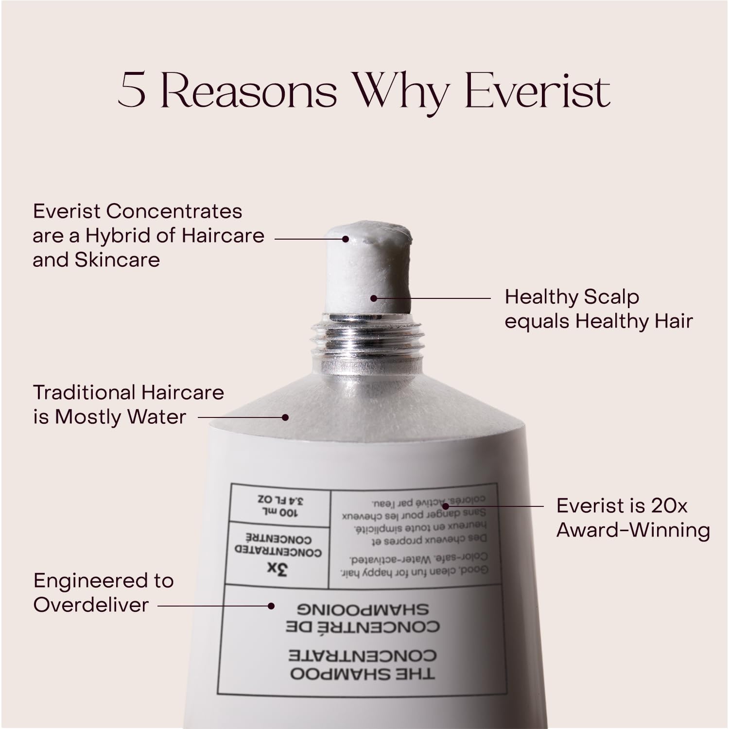 Everist Concentrate — huile de graines de potiron pour revitaliser les longueurs.