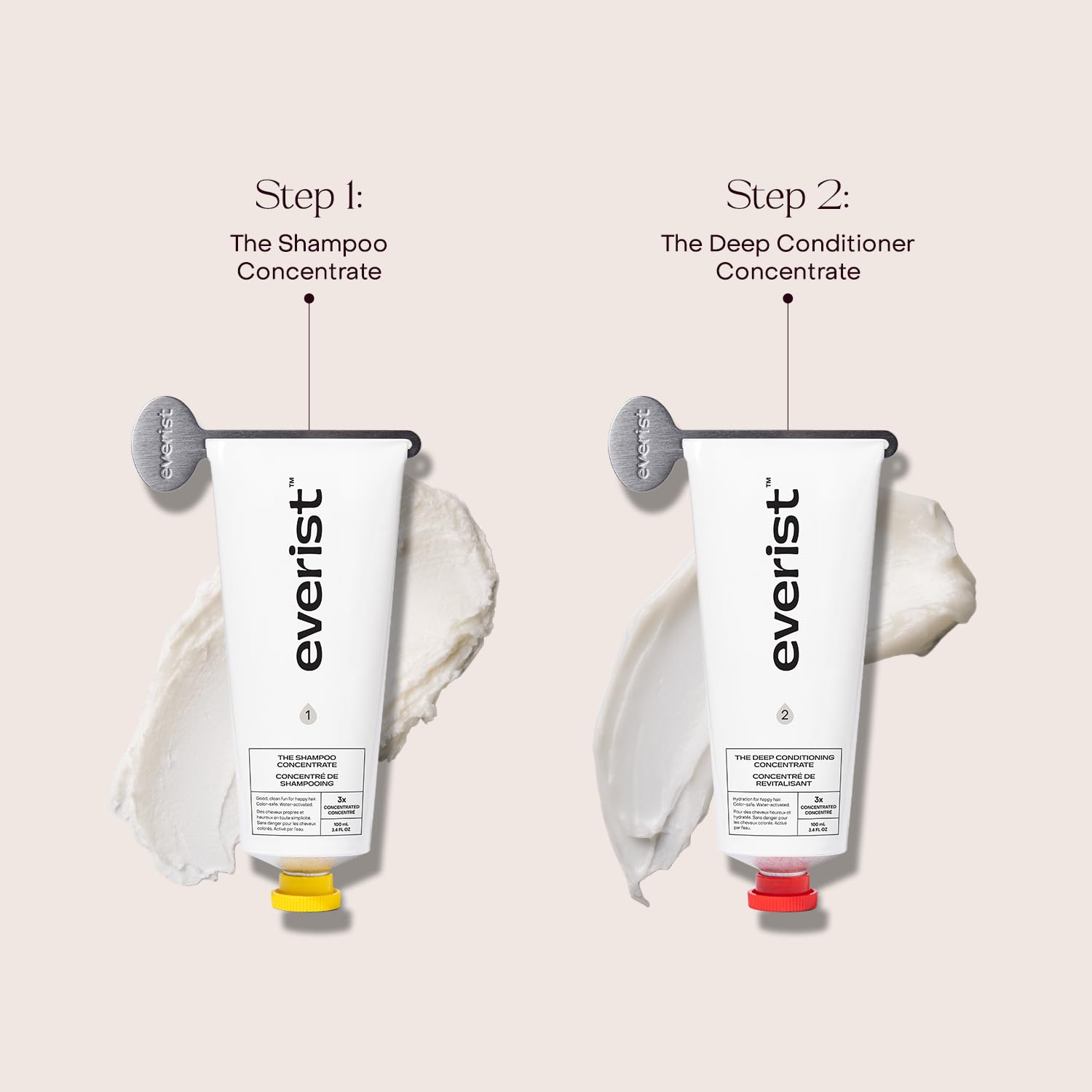 Everist protection couleur cheveux : conçu pour cheveux colorés et protégés.