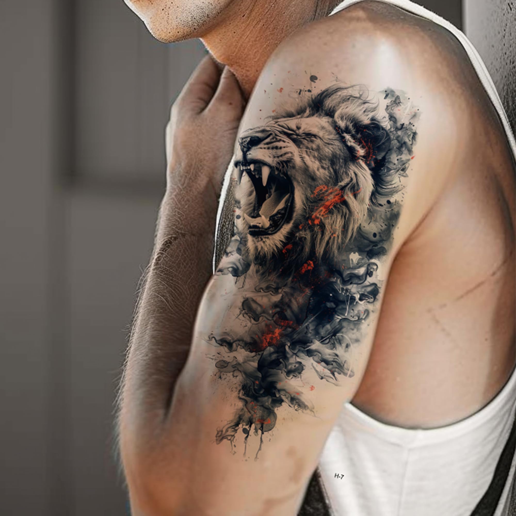 Everjoy tatouage temporaire aigle – design dynamique pour activités extérieures.