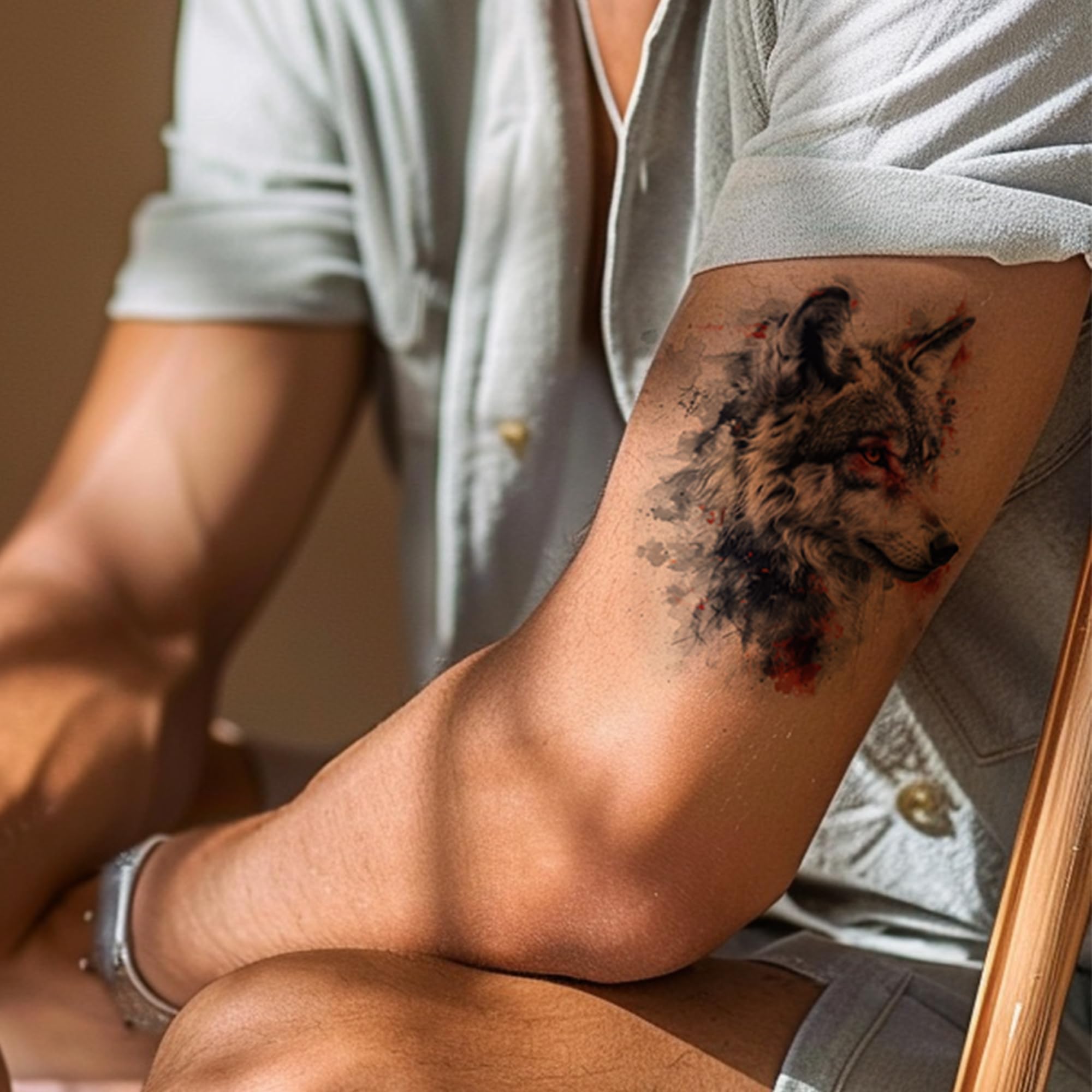 Everjoy tatouage temporaire petites-feuilles – option discrète et rapide à changer.