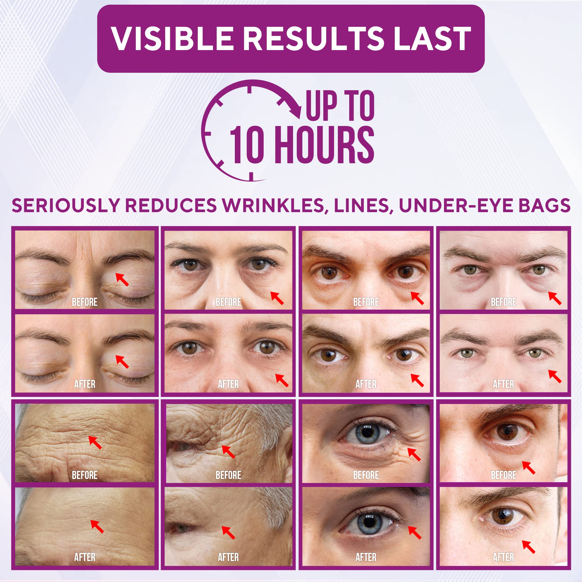 Everliving Skin Crème Yeux offre une durée jusqu'à 8 heures.