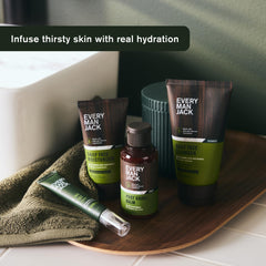 Acide hyaluronique Every Man Jack: hydratation efficace et absorption rapide.