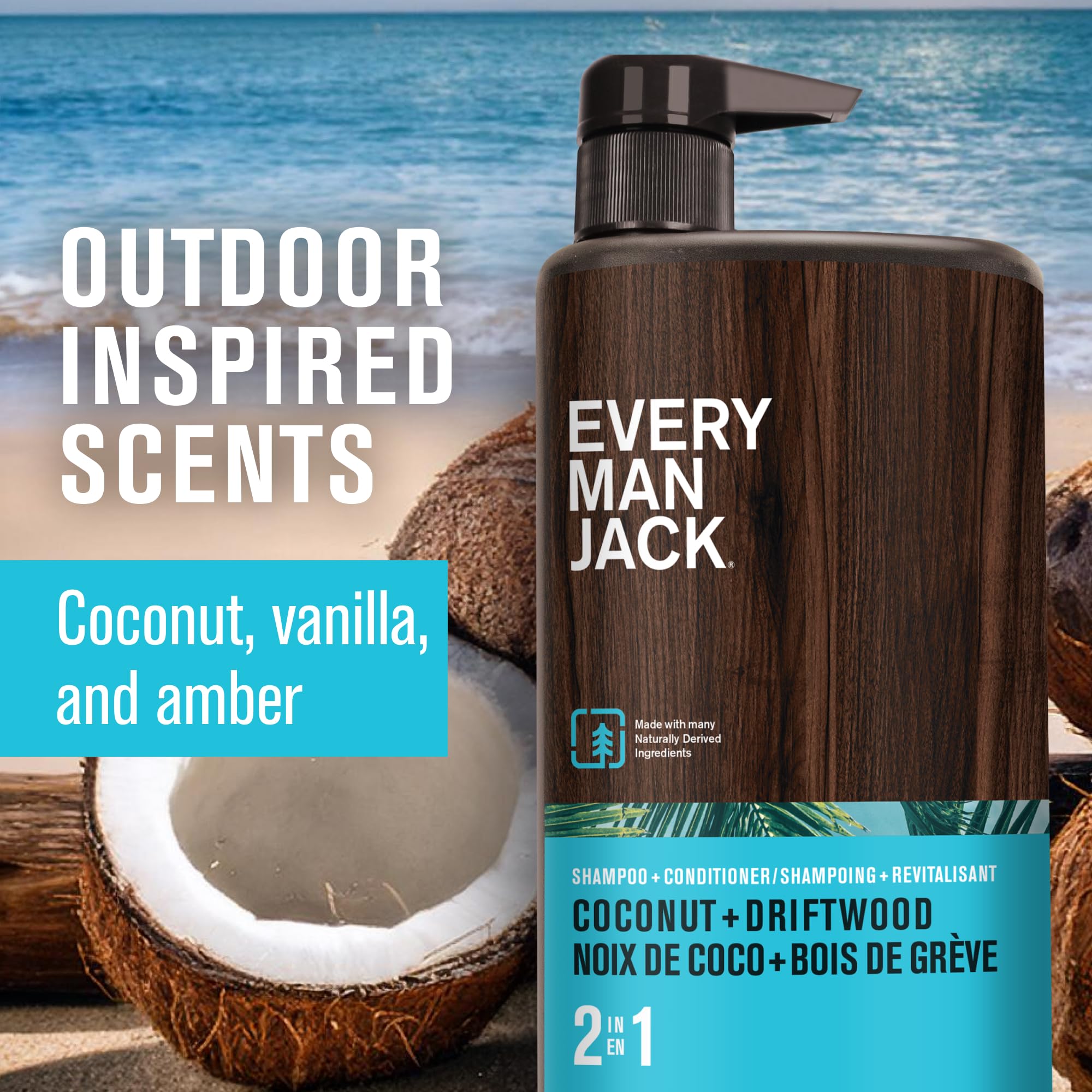 Every Man Jack après-shampooing-brillance: cheveux plus souples et éclat naturel.