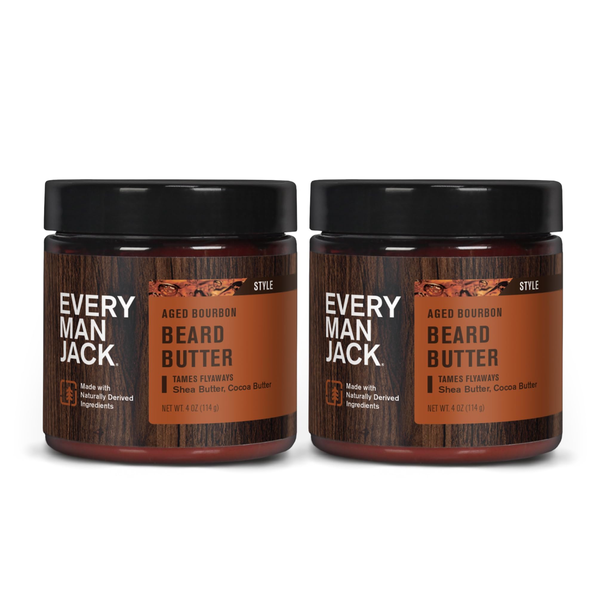 Beurre barbe Every Man Jack Bourbon Vieilli – flacon hydratation douce