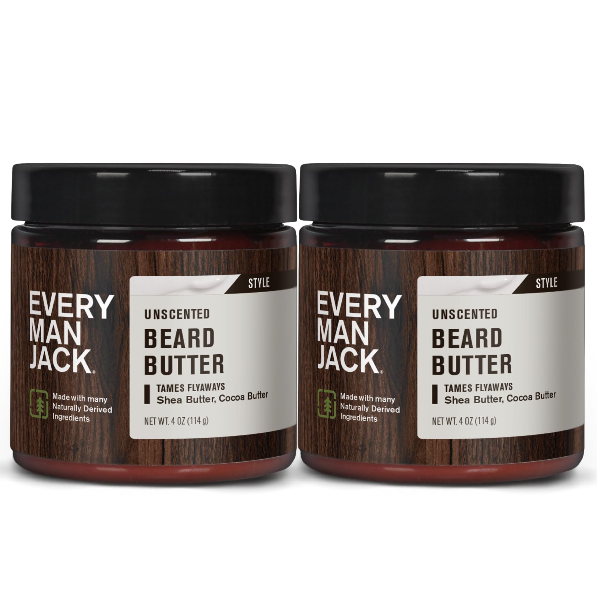 Beurre barbe sans parfum Every Man Jack, texture riche nourrissante.