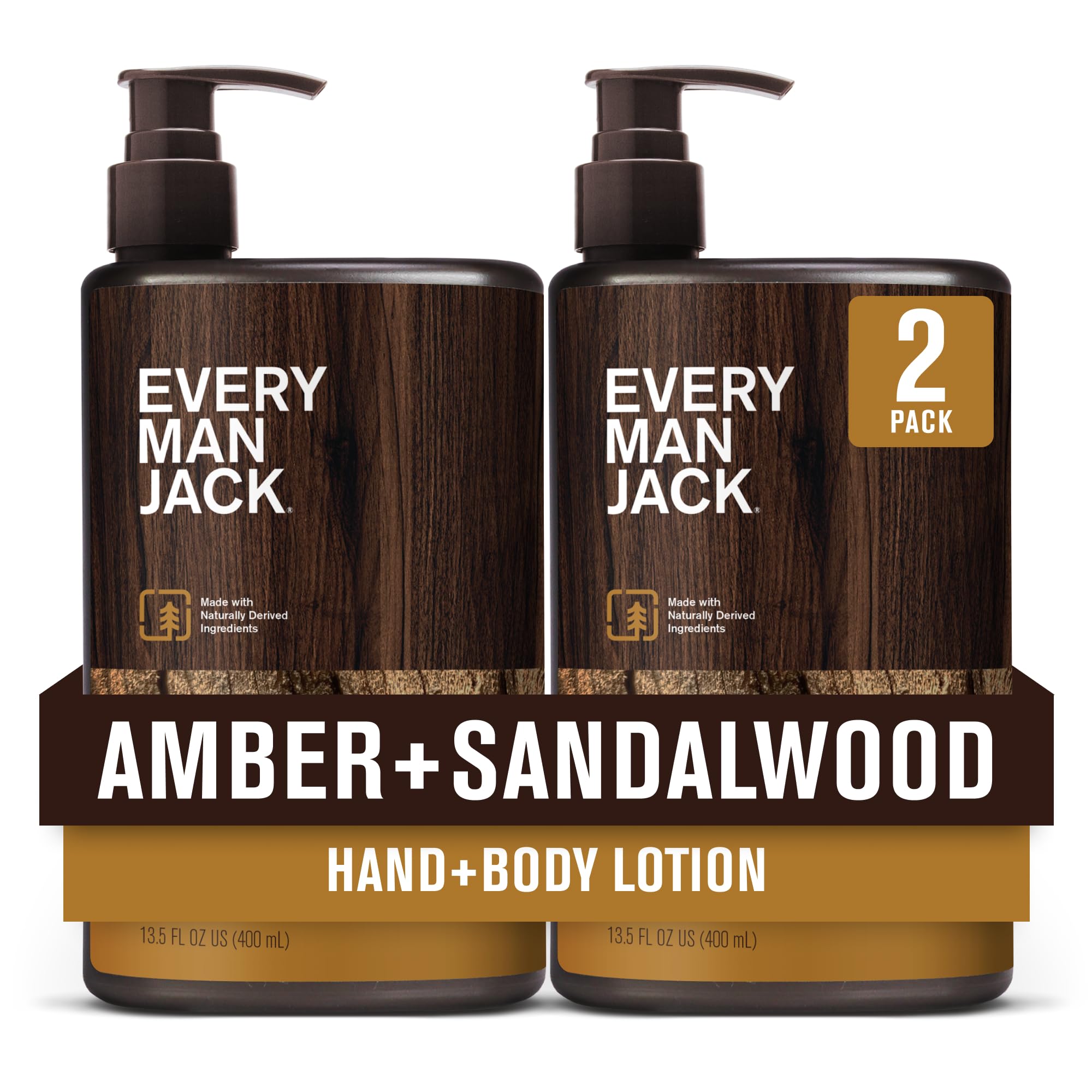 Every Man Jack: bouteille ambre-santal pour une fragrance boisée et rafraîchissante