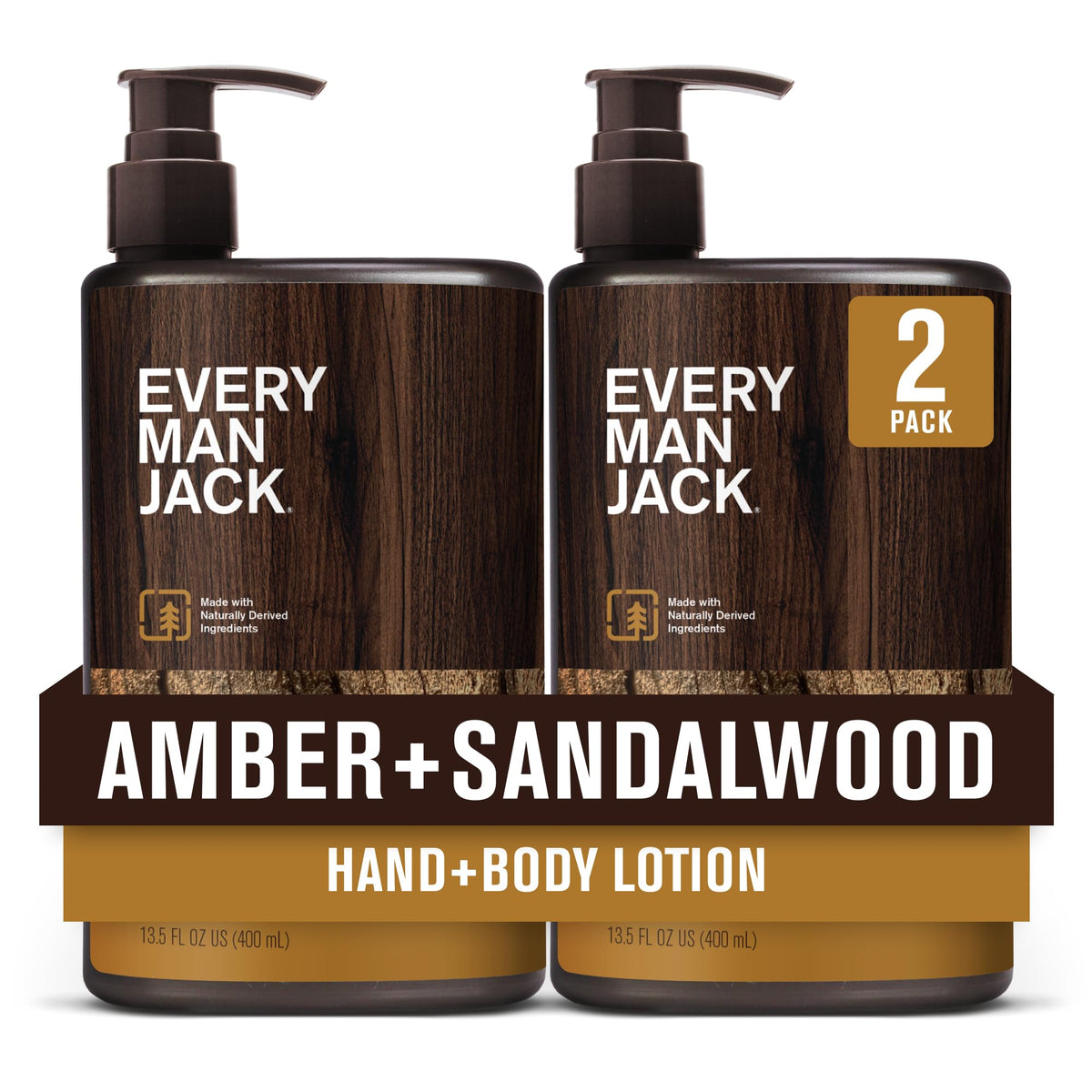 Every Man Jack: bouteille ambre-santal pour une fragrance boisée et rafraîchissante