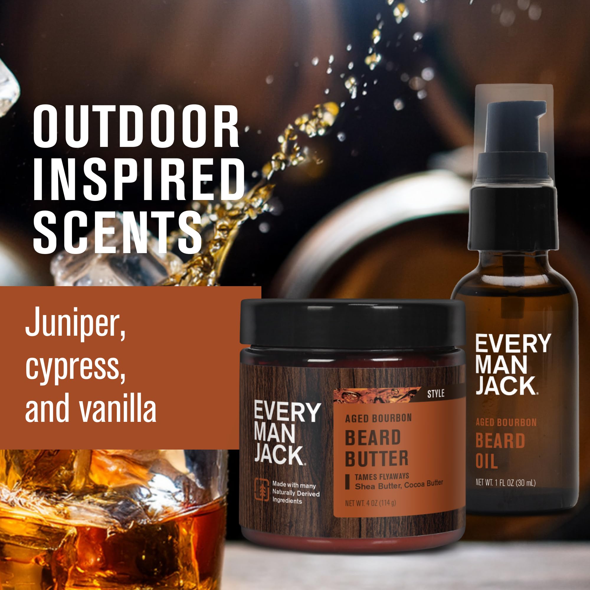 Coffret soin barbe Every Man Jack, ensemble pratique pour routine quotidienne.