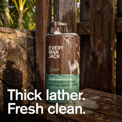 Every Man Jack – mousse généreuse pour un nettoyage en douceur.
