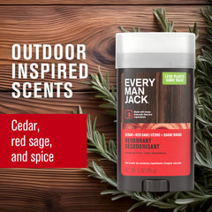 Every Man Jack extrait de coton absorbe l’humidité en douceur.