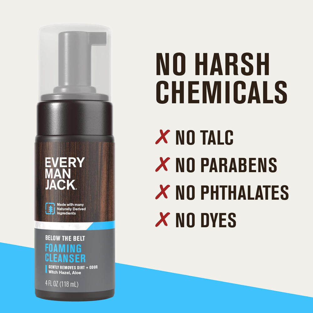 Every Man Jack fécule d'arrow-root: absorption de l'humidité pour plus de confort.